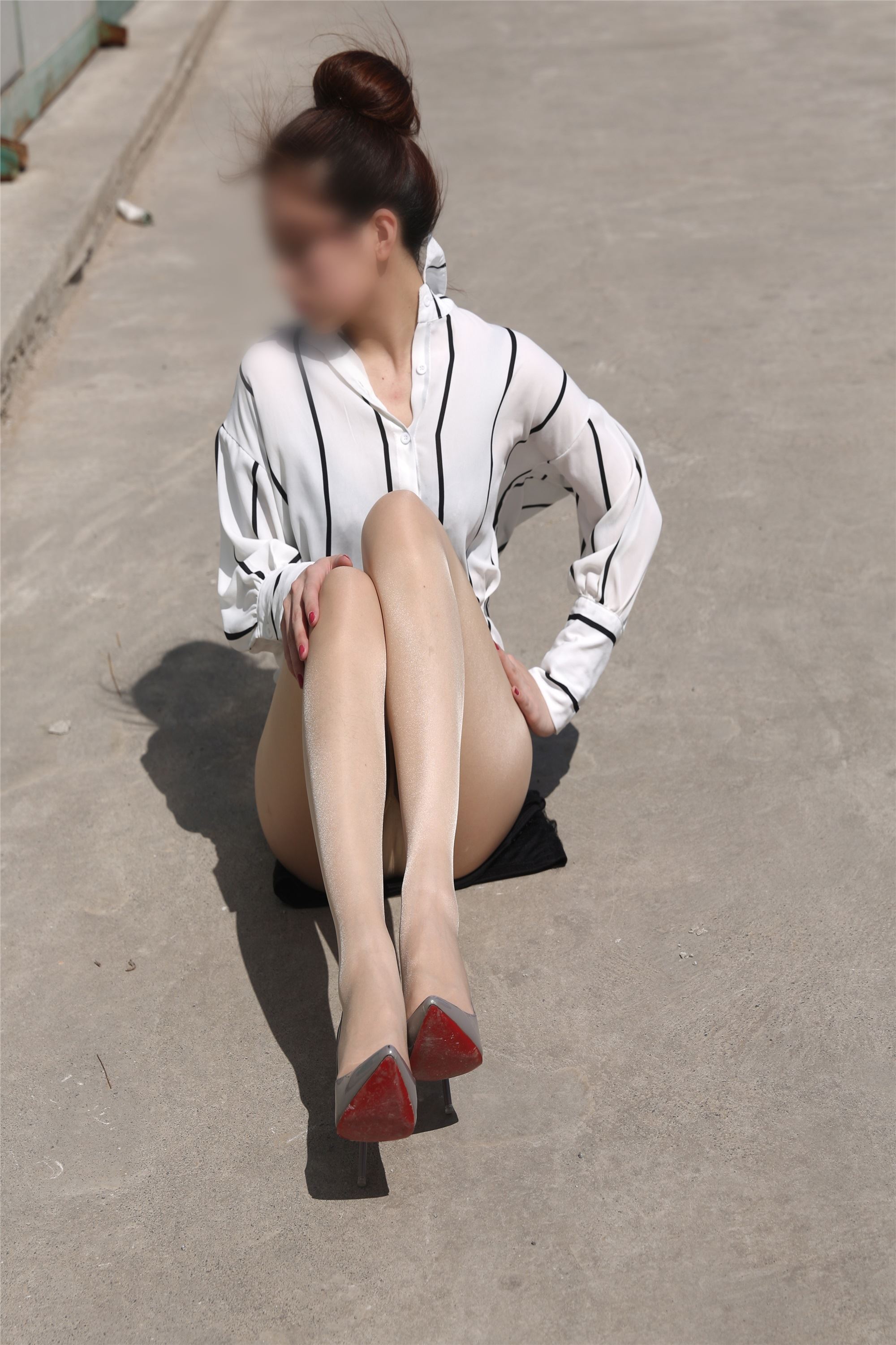 Nicole silk foot photo NO.002 factory -2 meat silk buttocks